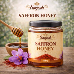 Saffron honey 350grm